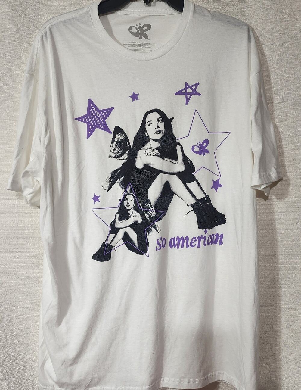 Olivia Rodrigo '' So American'' Women's XL shirt
